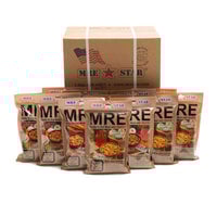 Thumbnail for Bug-Out Bundle: MRE (12 meals) & Water (64 pouches) Cases