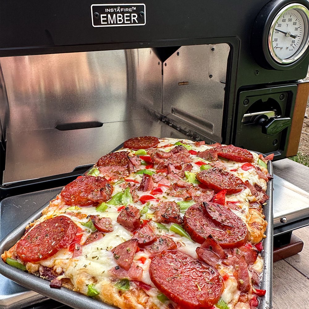 EMBER Off-Grid Biomass Oven PLUS Oven Carrying Case by InstaFire