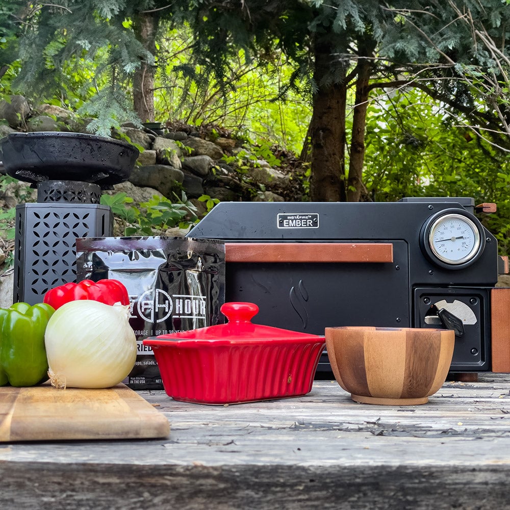 EMBER Off-Grid Biomass Oven PLUS Oven Carrying Case by InstaFire