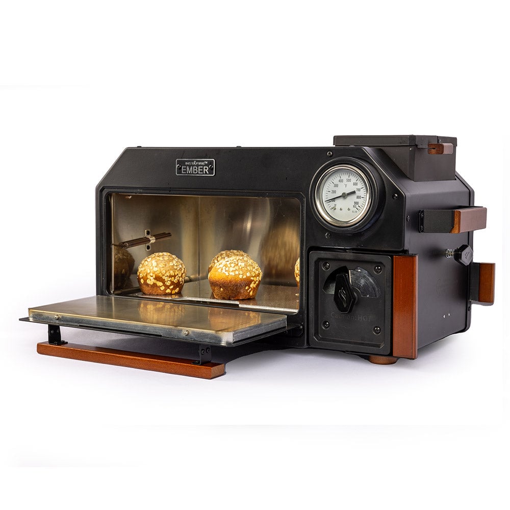 EMBER Off-Grid Biomass Oven PLUS Carrying Case & Pan Kit by InstaFire