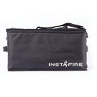 Black bag with 'InstaFIRE' logo 