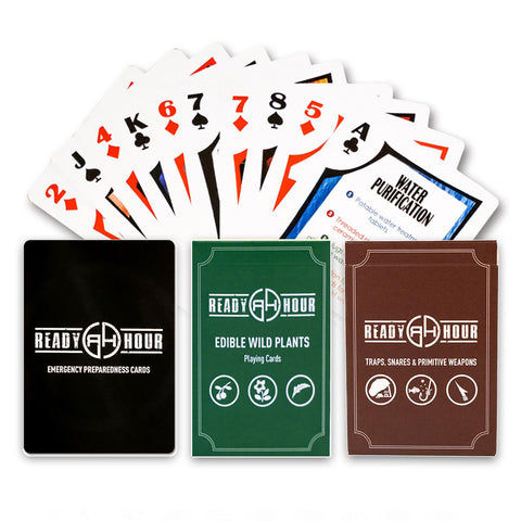 Image of Essential Emergency Preparedness Cards Collection (3 different decks)