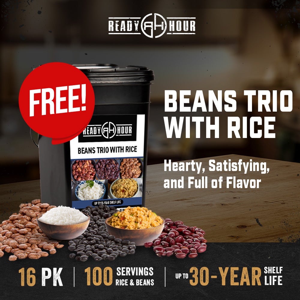 3-Month Emergency Food Supply (2,000+ calories/day)