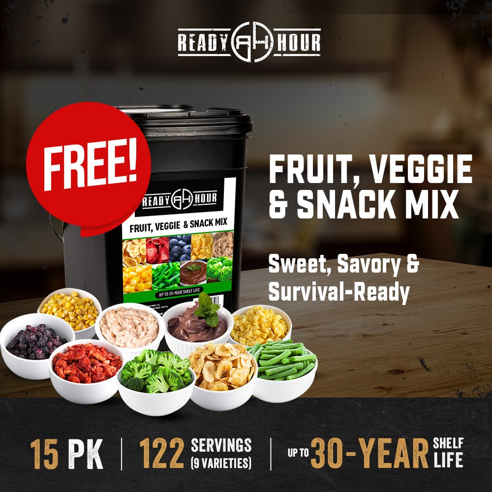 3-Month Emergency Food Supply (2,000+ calories/day)