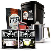 Thumbnail for Franklin's Finest Survival Coffee, Sugar, Creamer, & Coffee Pot Bundle