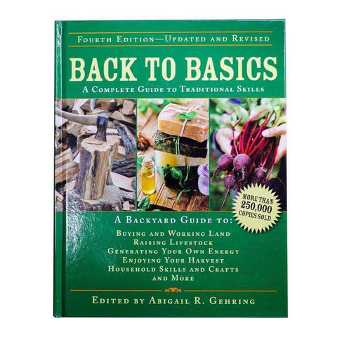 Image of Back to Basics (A Complete Guide to Traditional Skills) 4th Edition Hardcover  (Thank You Offer)