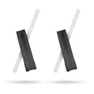 Two Aquamira Frontier Straw portable water filters with clear drinking tubes displayed on a white background.