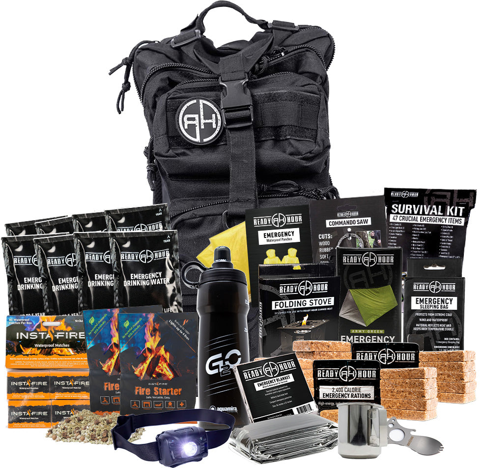 Go-Bag with 60 Bug-Out Essentials