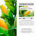 Heirloom Golden Bantam Yellow Sweet Corn (56.75g) by Patriot Seeds