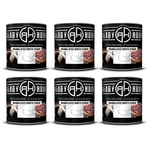 Granulated White Sugar #10 Can (595 servings)