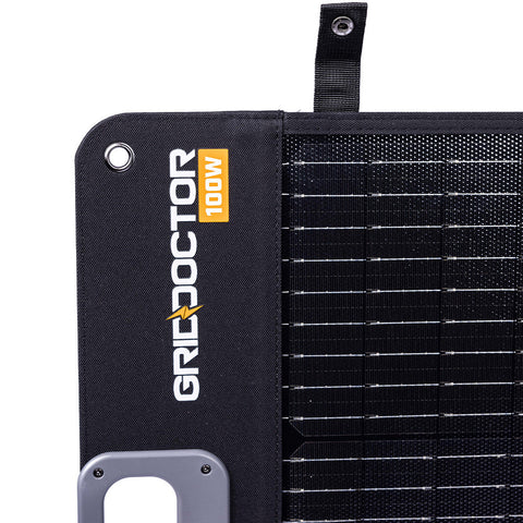 Image of 100W Solar Panel by Grid Doctor (Thank You Offer)