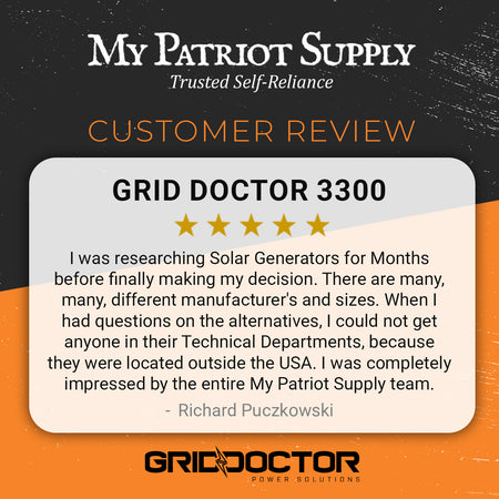 My Patriot Supply: Grid Doctor 3300