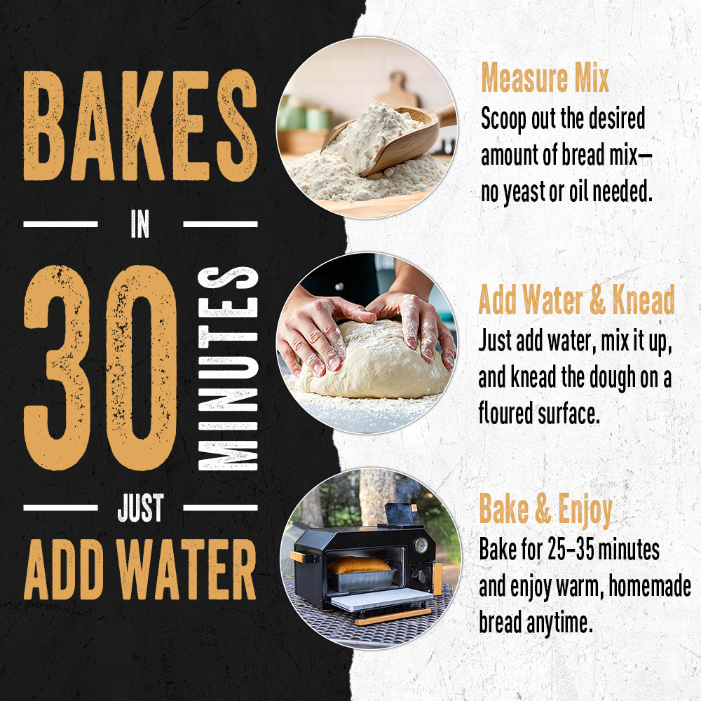 Honey Wheat Bread Mix (4 pouches, 48 servings)