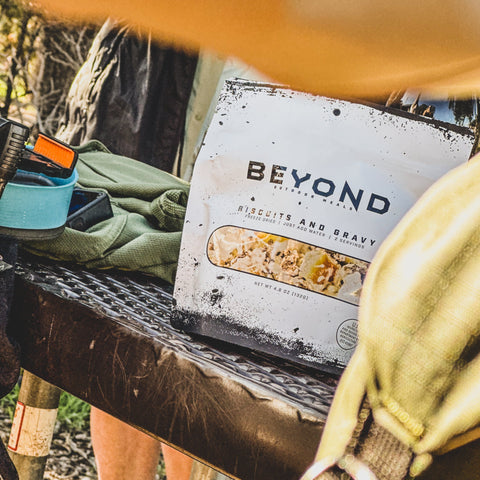 Image of Biscuits & Gravy Pouch by Beyond Outdoor Meals (710 Calories, 2 Servings)