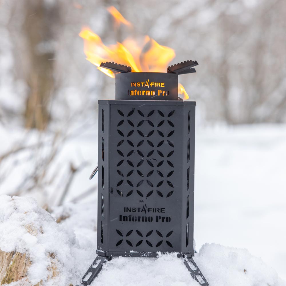 Inferno PRO Outdoor Biomass Stove by InstaFire