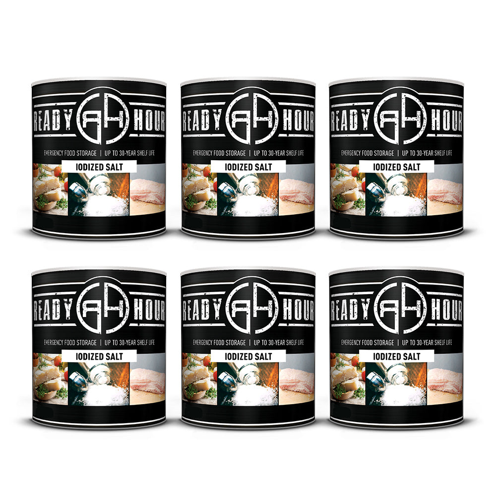 Iodized Salt #10 Can (1,965 servings) - Single Can - My Patriot Supply
