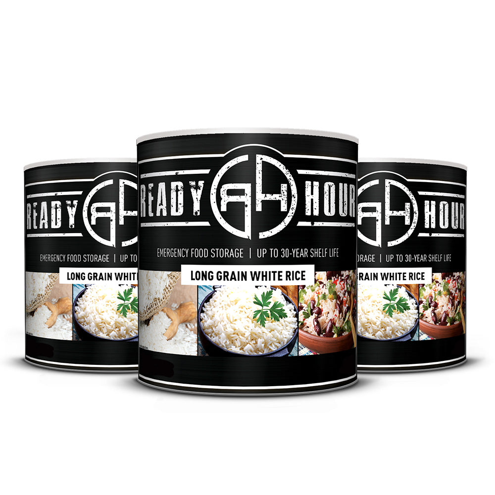 Long Grain White Rice #10 Can (47 servings)