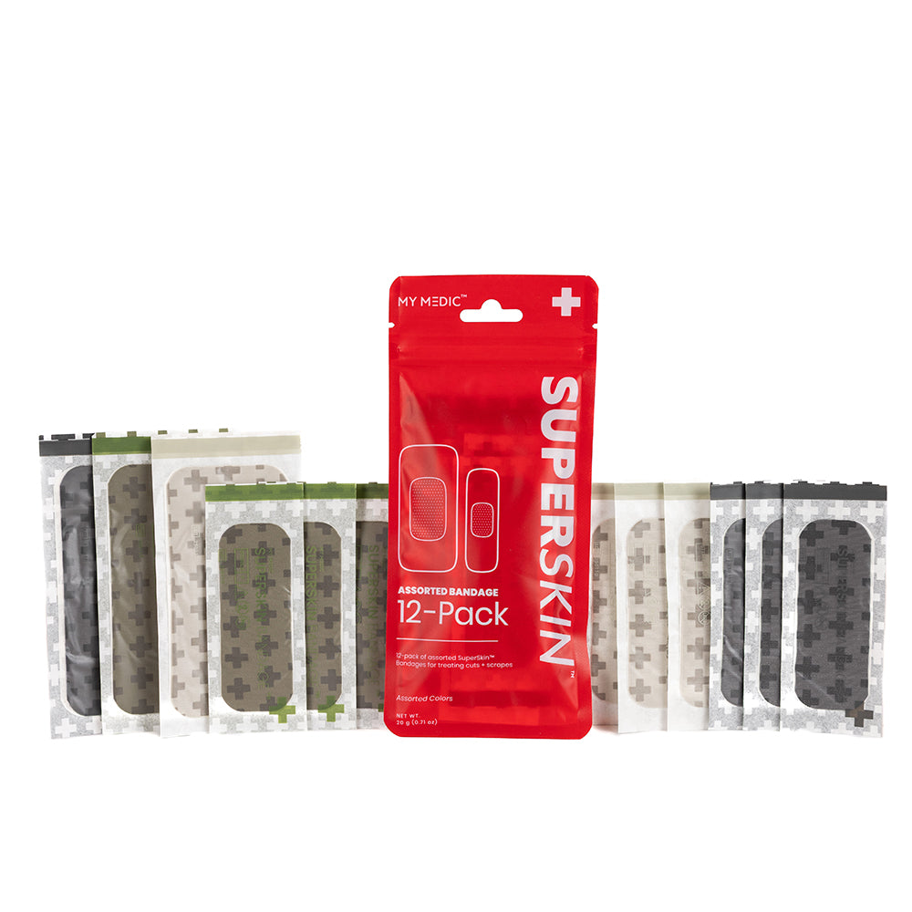 SuperSkin Bandages 12-pack by My Medic