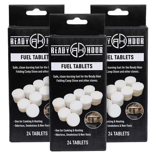 24 Smokeless Solid Fuel Tablets (Hexamine) by Ready Hour
