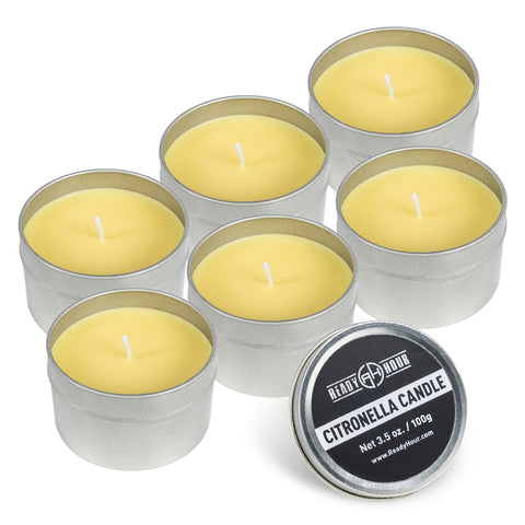 Image of 6 Pack Bundle of 18-Hour Citronella Candle by Ready Hour