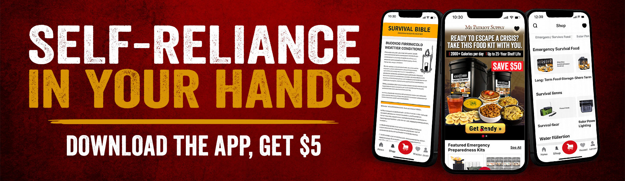 Self-Reliance in Your Hands