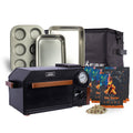 EMBER Off-Grid Biomass Oven PLUS Carrying Case & Pan Kit by InstaFire