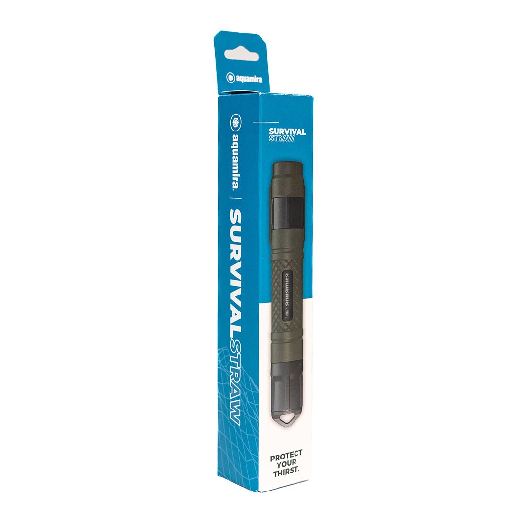 Survival Straw Personal Water Filter by Aquamira