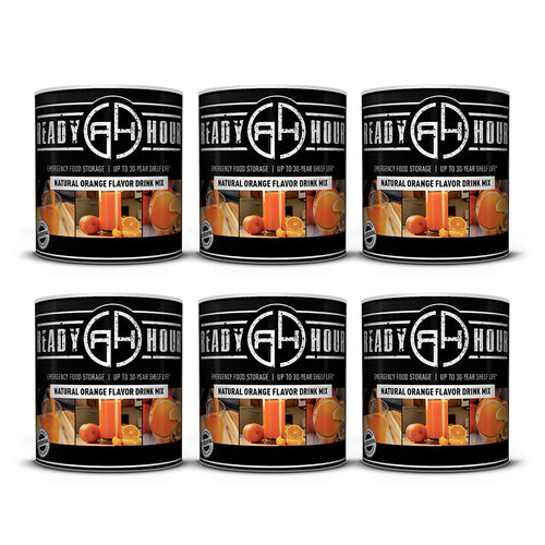 Natural Orange Flavor Drink Mix #10 Can (63 servings)