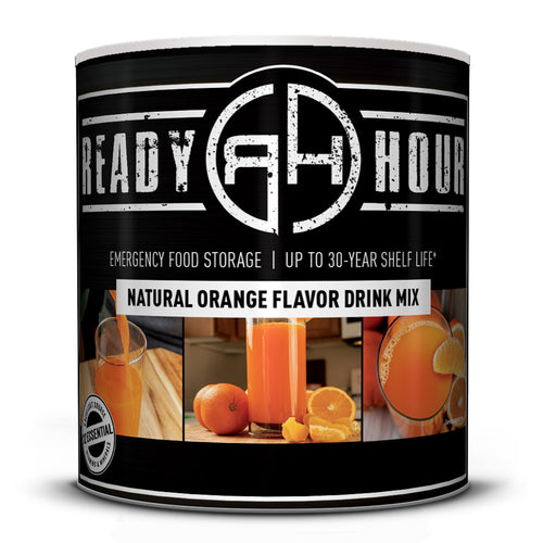 Natural Orange Flavor Drink Mix #10 Can (63 servings)