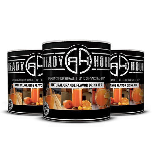 Natural Orange Flavor Drink Mix #10 Can (63 servings)