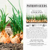 Image of Heirloom Yellow Sweet Spanish Onion Seeds (.5g) by Patriot Seeds