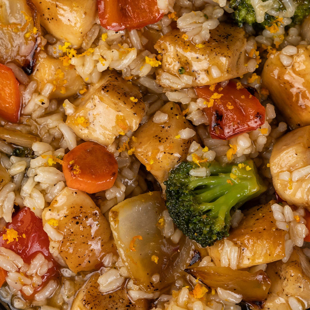 Orange Chicken by Beyond Outdoor Meals (710 calories, 2 servings)