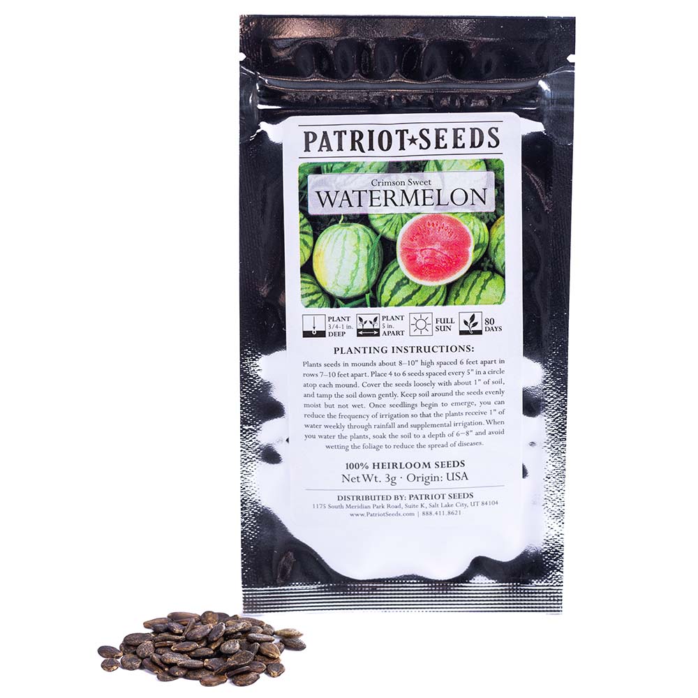 Watermelon Packet Watermelon Seed Packet