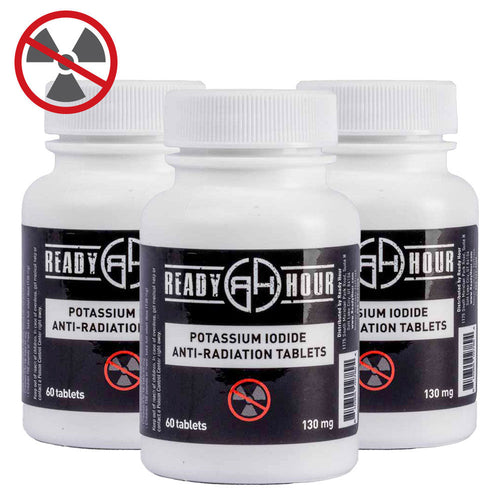 Potassium Iodide Anti-Radiation Tablets (130mg, 60ct)