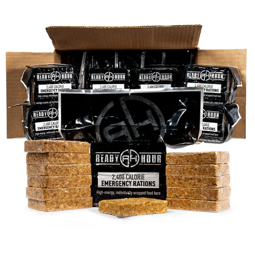 2,400 Calorie Emergency Ration Bars by Ready Hour