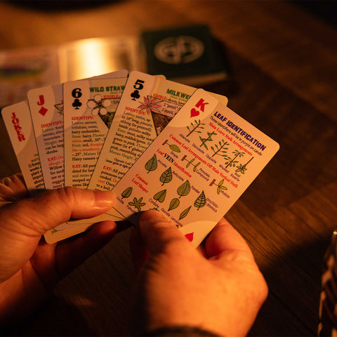 Image of Edible Wild Plants Playing Cards by Ready Hour