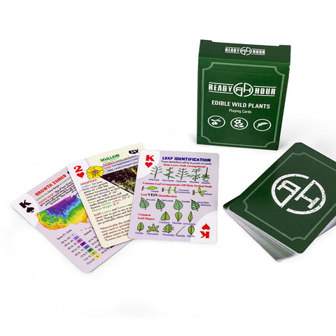 Image of Edible Wild Plants Playing Cards by Ready Hour