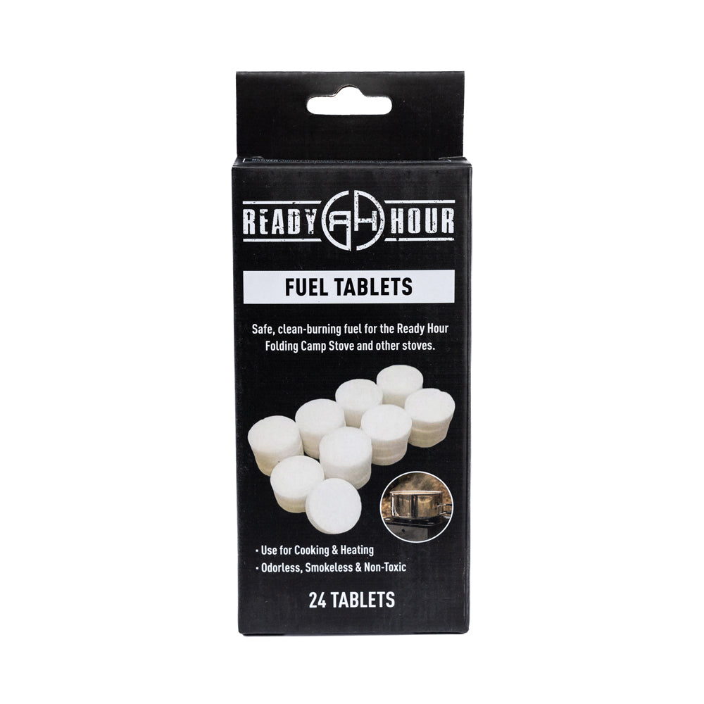 3 Pack of 24 Smokeless Solid Fuel Tablets (Hexamine) by Ready Hour (72 total)