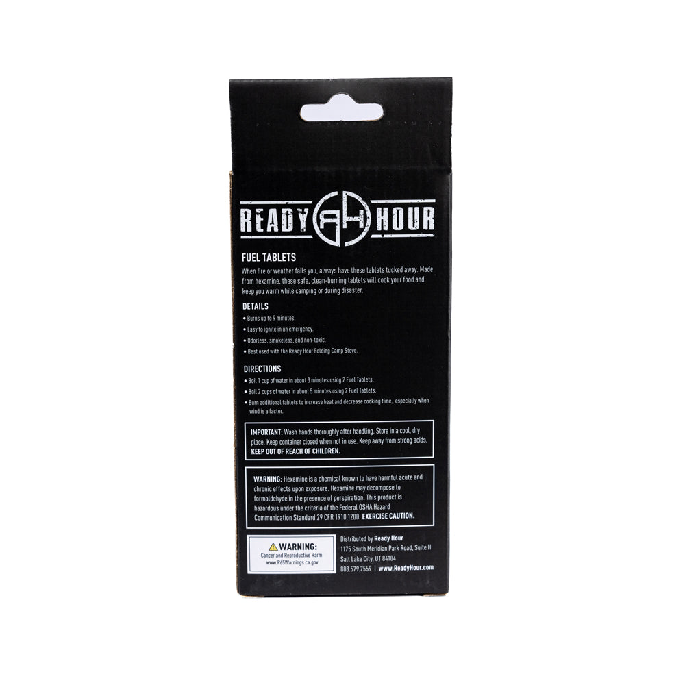 24 Smokeless Solid Fuel Tablets Hexamine By Ready Hour 24 smokeless solid fuel tablets hexamine by ready hour