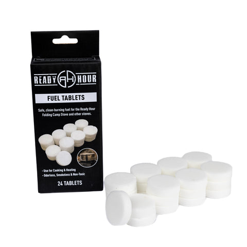 24 Smokeless Solid Fuel Tablets (Hexamine) by Ready Hour