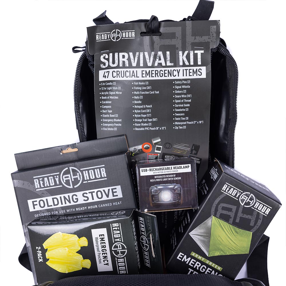 Go-Bag with 60 Bug-Out Essentials