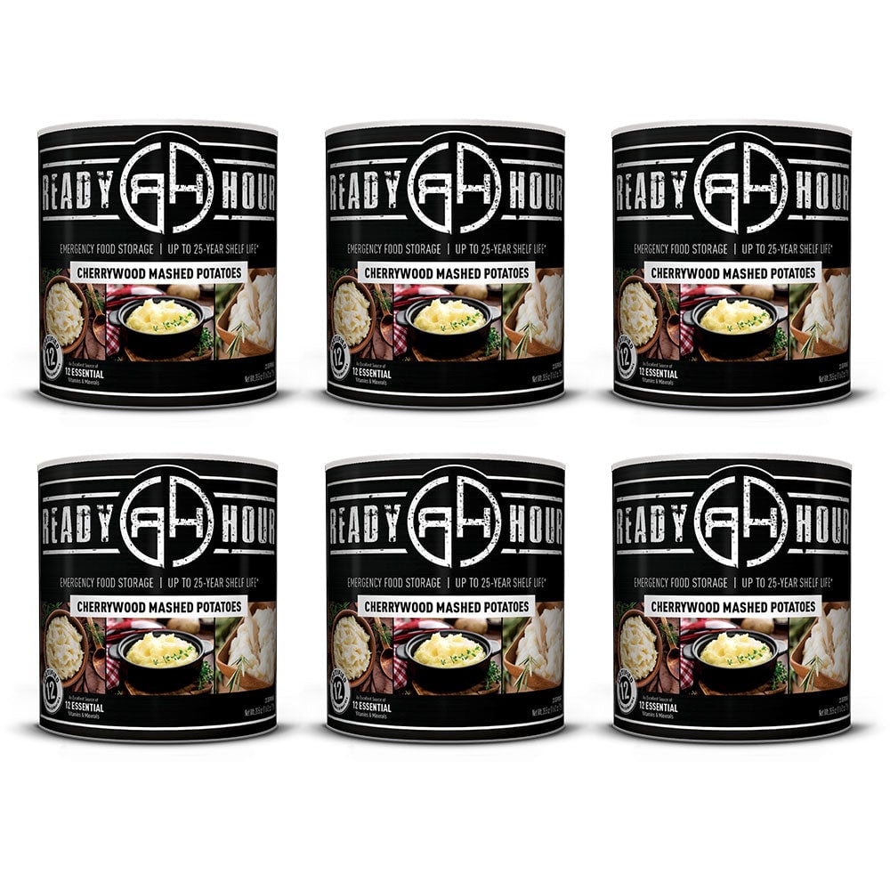 Cherrywood Mashed Potatoes #10 Cans (138 total servings, 6-pack)