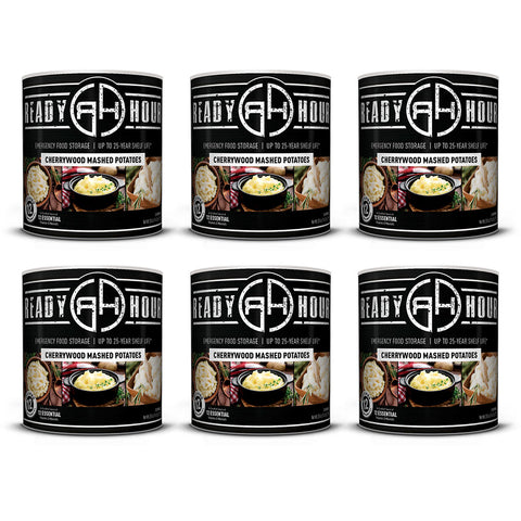 Cherrywood Mashed Potatoes #10 Cans (192 total servings, 6-pack)