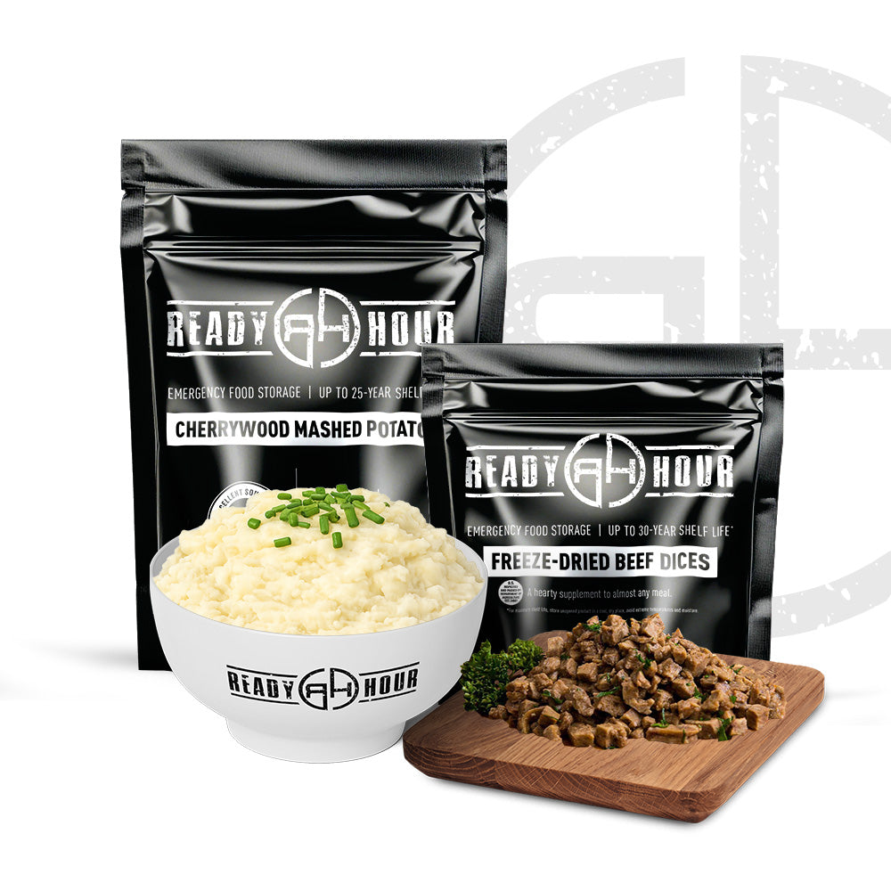 Meat & Potatoes Provision Pack (11 pouches, 52 servings)