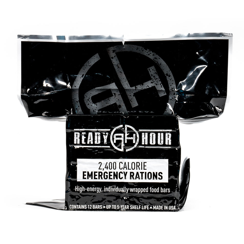 Special Offer - 2,400 Calories Emergency Ration Bars by Ready Hour ...