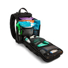 Open middle pocket for Recon First Aid Kit with supplies visible