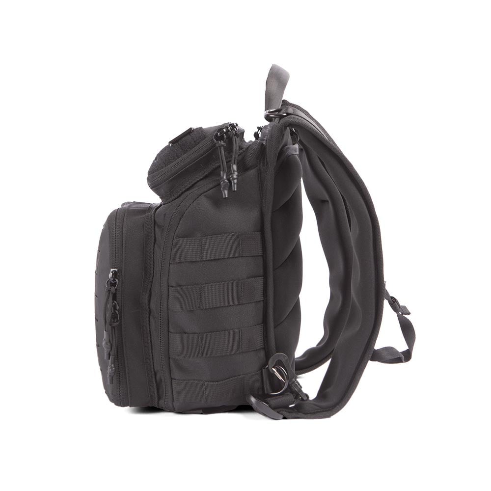 Side view of Recon First Aid Kit (one of the best survival first aid kit sets). 