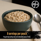 Rice pudding in a bowl