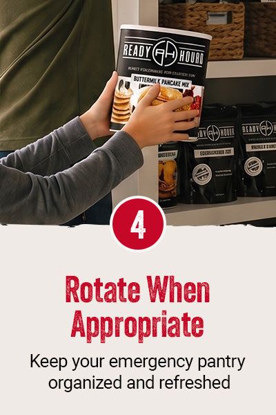 The Four Principles of a Strong Food Supply - Rotate when appropriate