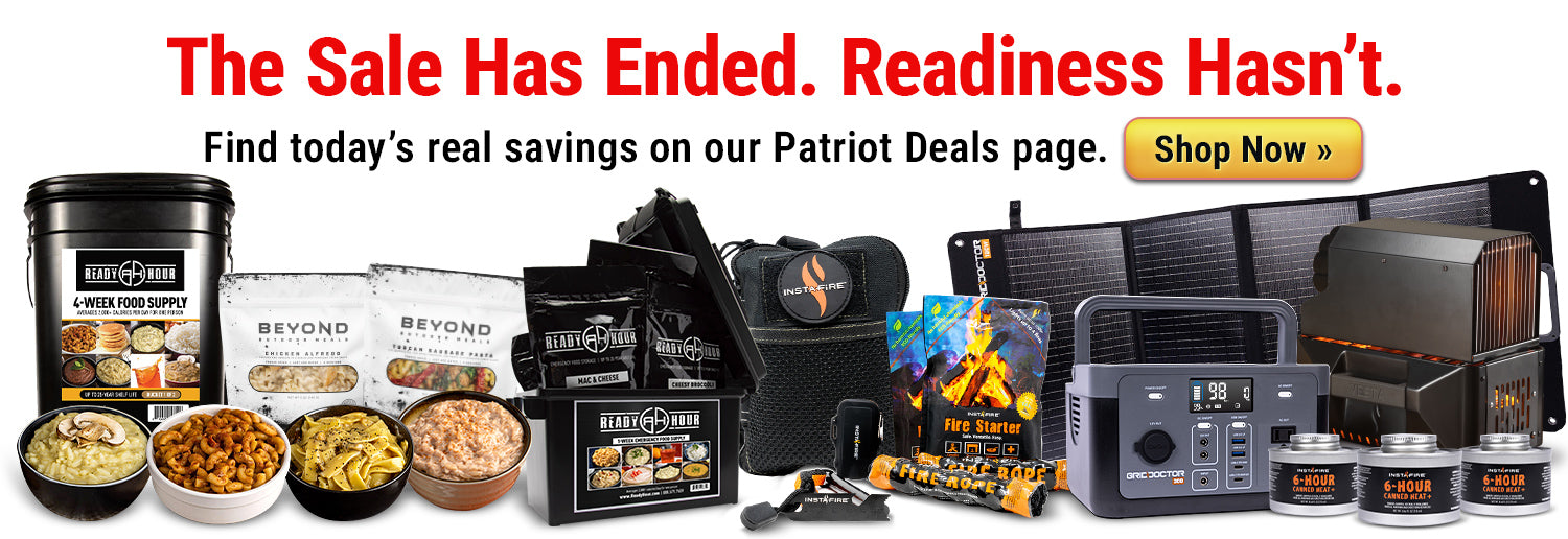My Patriot Supply: This Sale Has Ended
